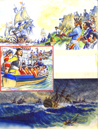 Scrapbook of the British Sailor: Victory at Vigo Bay (Original)