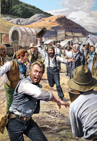 The California Gold Rush (Original) (Signed)