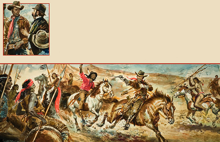 Texas Ranger (Original) by Edwin Phillips at The Illustration Art Gallery