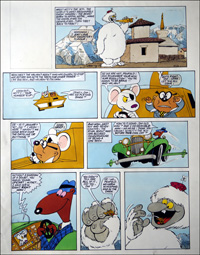 Danger Mouse - Hetty the Yetti (TWO pages) (Originals)