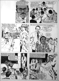 Lenny Henry - When They Were Young (TWO pages) (Originals)
