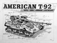 American T-92 Tank (Original)