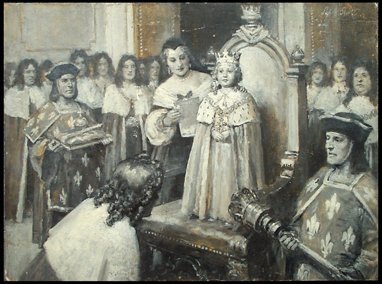 Infanta (Original) (Signed) by Septimus Scott Art at The Illustration Art Gallery