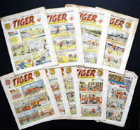 Tiger Comics: 1958 - 1959 (8 issues, Very Rare)
