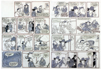 Inspector Gadget from 'Look In' 6  (TWO pages) (Originals)