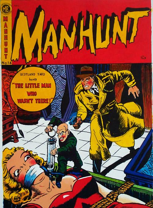 Manhunt (Original) by Vet at The Illustration Art Gallery