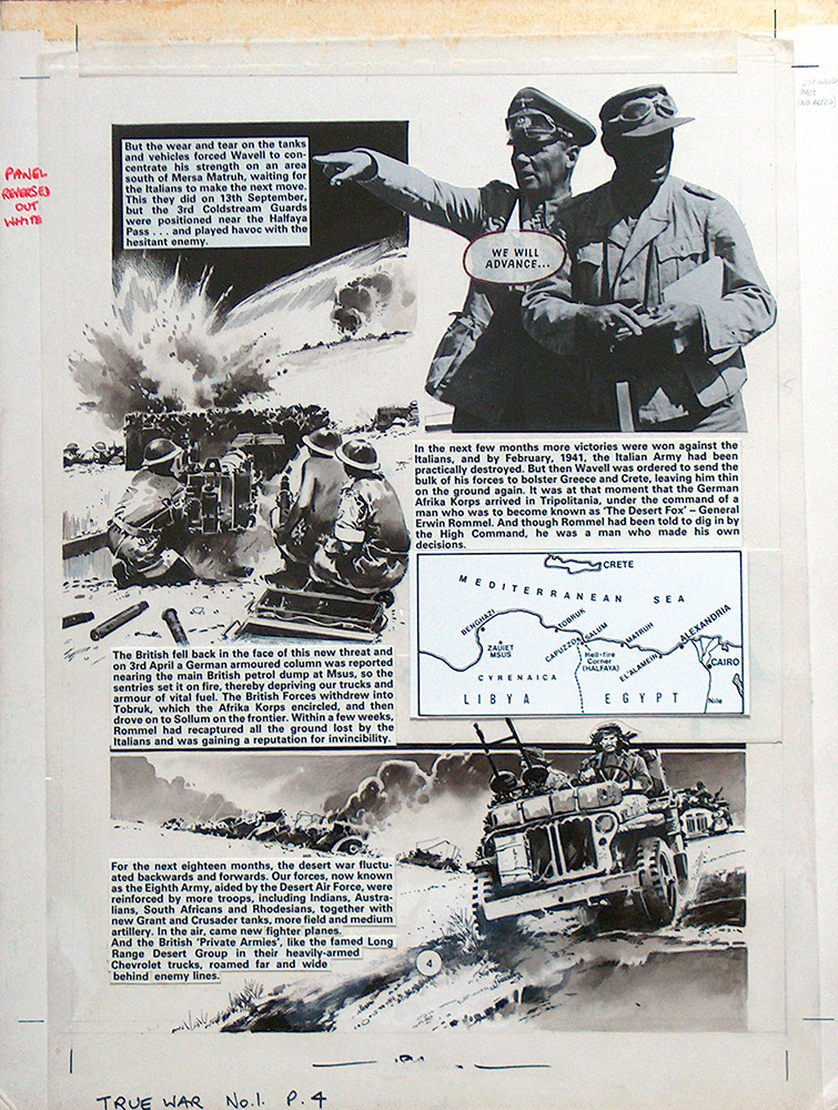 True War #1 page 4 (Original) art by Jim Watson Art at The Illustration Art Gallery