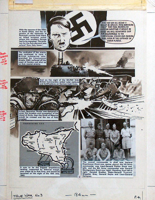 True War #3 page 4 (Original) by Jim Watson at The Illustration Art Gallery
