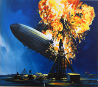 The Hindenburg Airship (Original)
