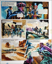 Trigan Empire: Mercy Mission (27 March 1982) (TWO pages) (Originals)